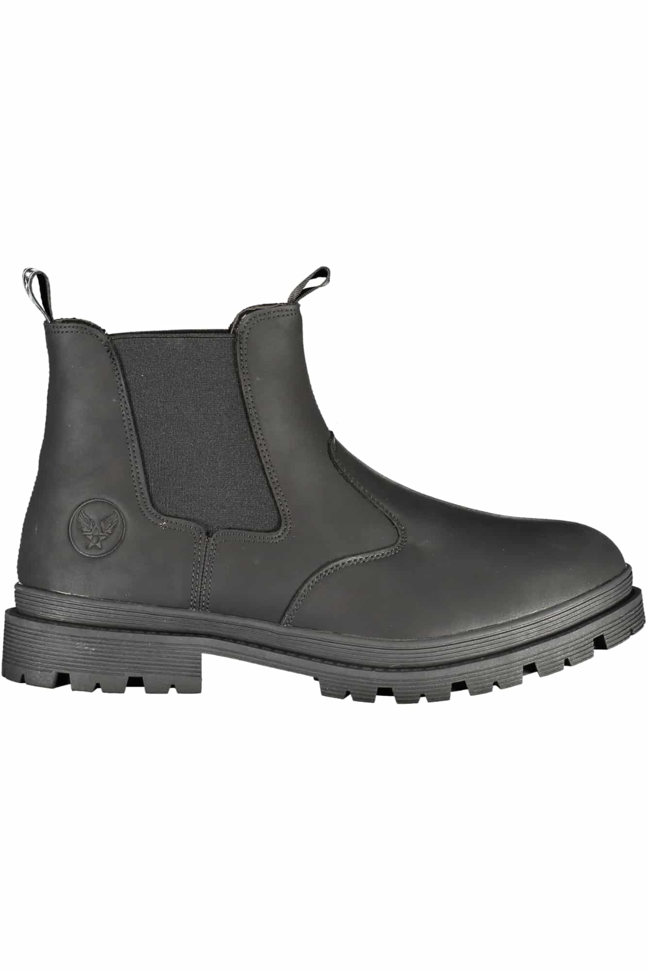 avirexcalzaturastivaleuomonero_1 AVIREX MEN'S BLACK BOOT - Image 1