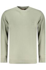 BOSS MEN'S ZIP-UP SWEATSHIRT, GREEN
