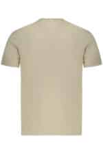 CALVIN KLEIN MEN'S SHORT-SLEEVE T-SHIRT BEIGE - Image 2