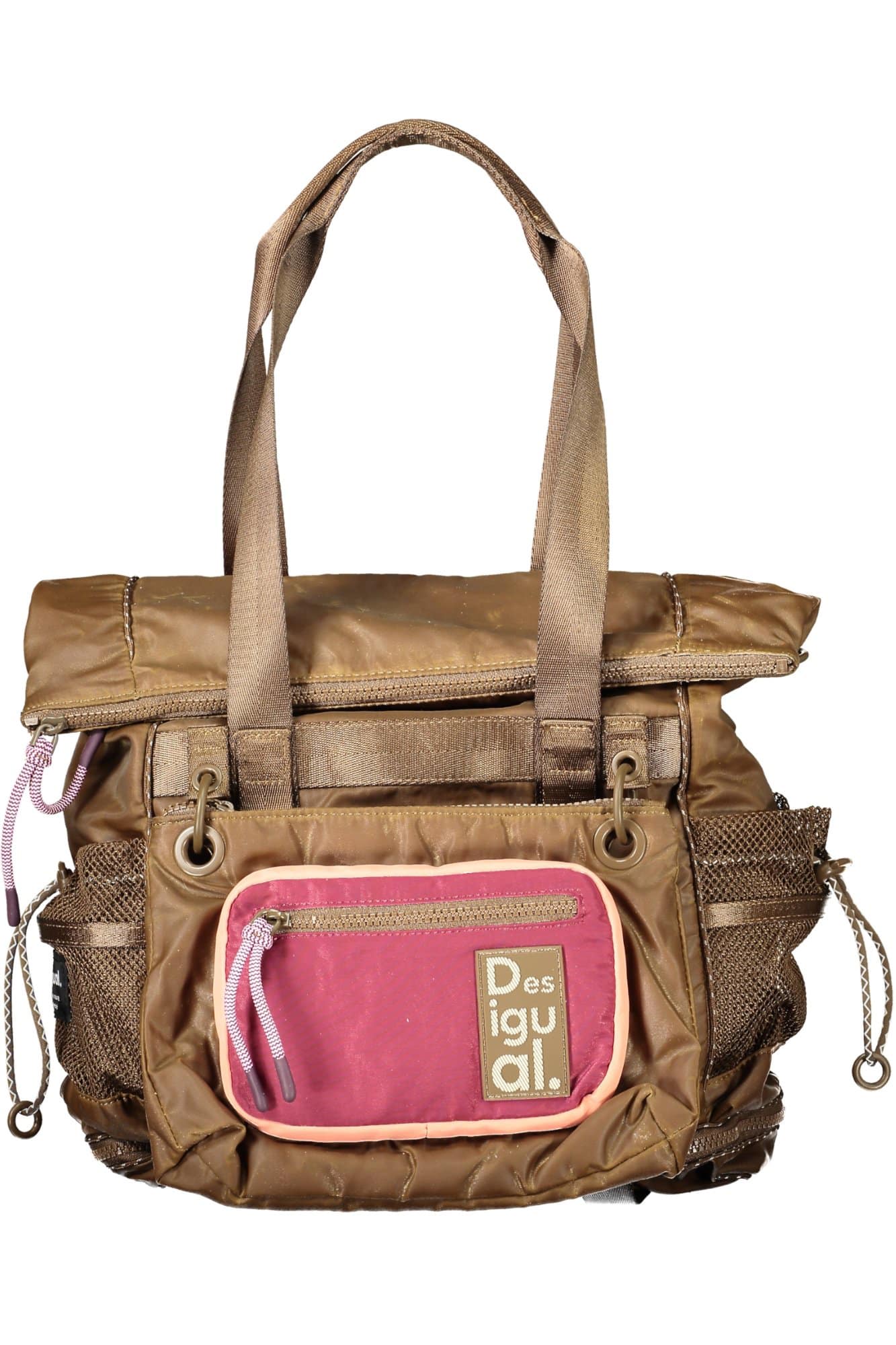 desigualborsadonnamarrone_1 DESIGUAL WOMEN'S BROWN BAG - Image 1