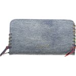 DESIGUAL WOMEN'S BLUE WALLET