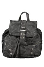 DESIGUAL WOMEN'S BLACK BACKPACK