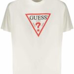 GUESS JEANS MEN'S SHORT-SLEEVED T-SHIRT WHITE