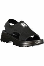 LAURA BIAGIOTTI WOMEN'S BLACK SANDALS - Image 2