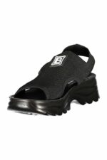 LAURA BIAGIOTTI WOMEN'S BLACK SANDALS - Image 3