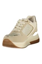 LAURA BIAGIOTTI WOMEN'S BEIGE SPORTS SHOES - Image 3