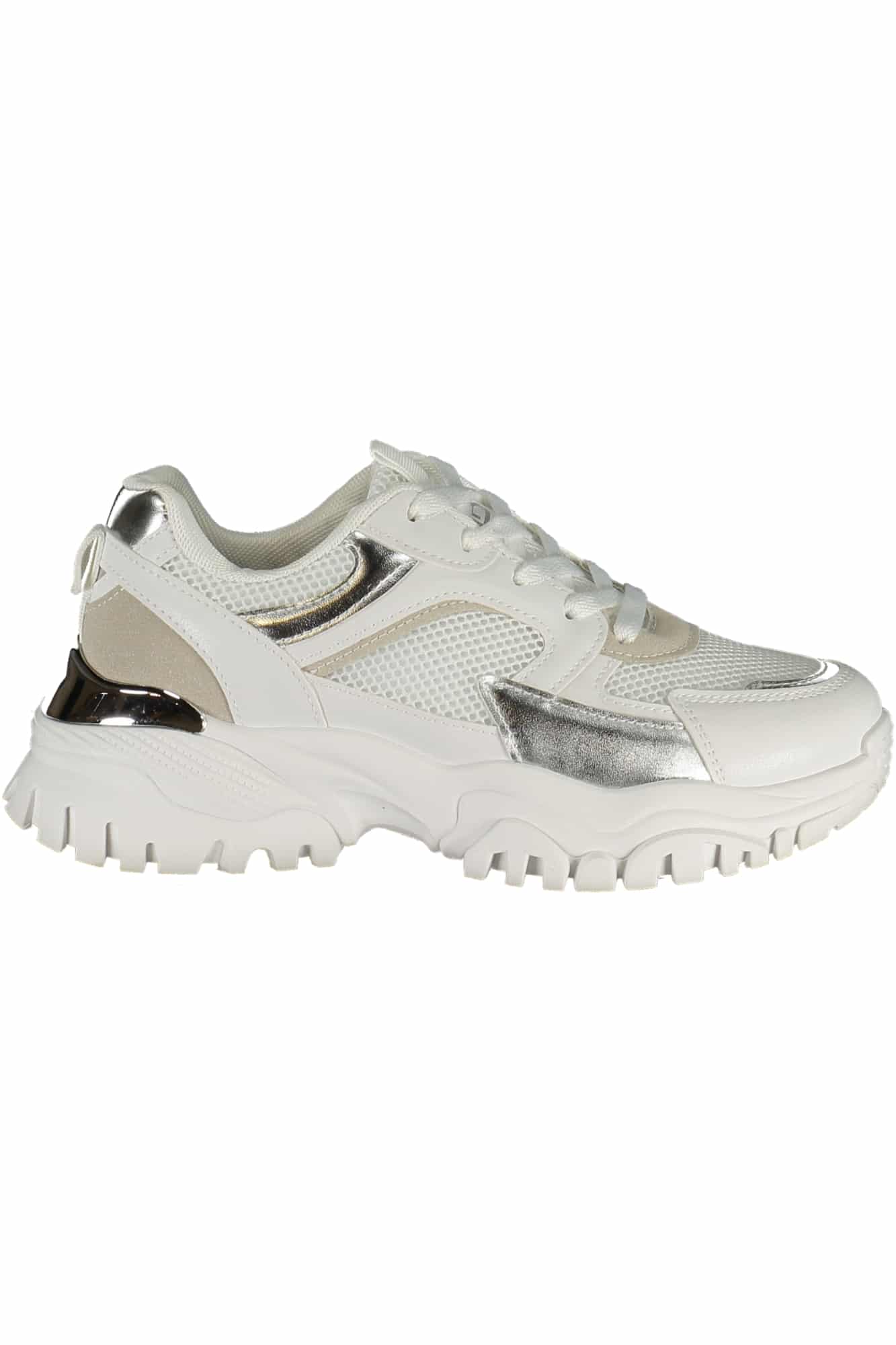 laurabiagiotticalzaturasportivadonnabianco_1 LAURA BIAGIOTTI WOMEN'S WHITE SPORTS SHOES - Image 1