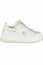 LAURA BIAGIOTTI WOMEN'S WHITE SPORTS SHOES