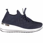 LAURA BIAGIOTTI WOMEN'S BLUE SPORTS SHOES