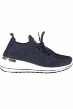 LAURA BIAGIOTTI WOMEN'S BLUE SPORTS SHOES