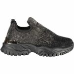 LAURA BIAGIOTTI WOMEN'S BLACK SPORTS SHOES