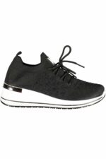 LAURA BIAGIOTTI WOMEN'S BLACK SPORTS SHOES