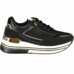LAURA BIAGIOTTI WOMEN'S BLACK SPORTS SHOES