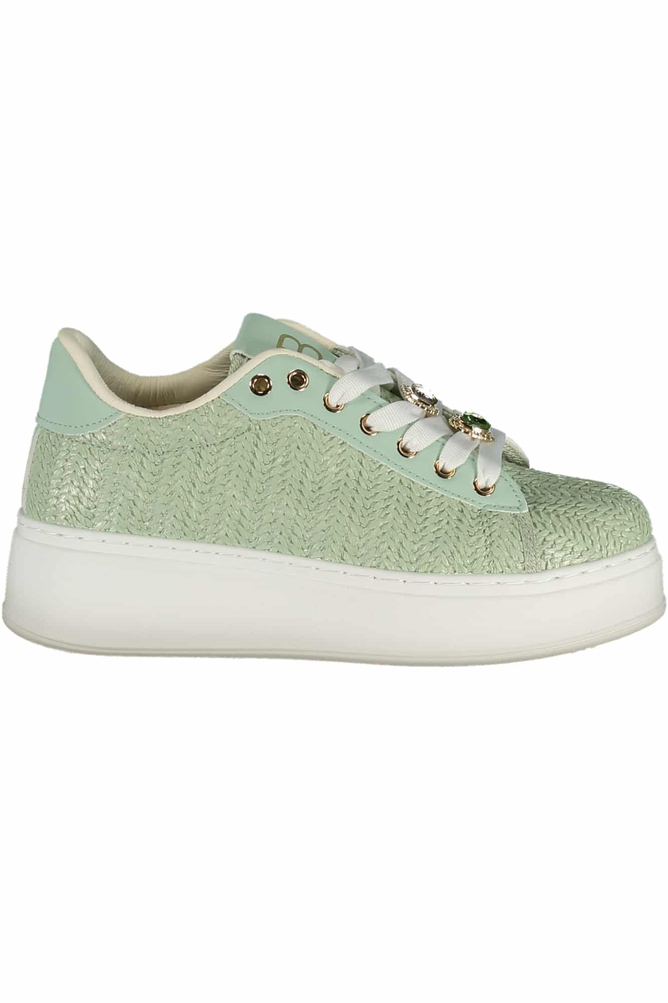 laurabiagiotticalzaturasportivadonnaverde_1 LAURA BIAGIOTTI WOMEN'S GREEN SPORTS SHOES - Image 1