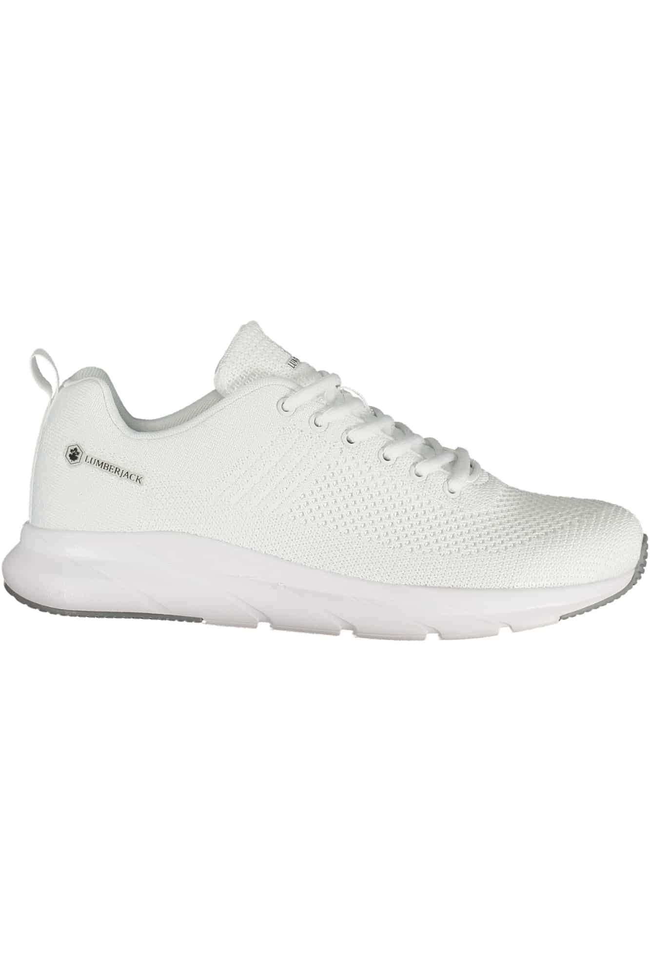 lumberjackcalzaturasportivauomobianco_1 LUMBERJACK MEN'S WHITE SPORTS FOOTWEAR - Image 1