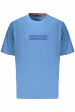 NAPAPIJRI MEN'S SHORT-SLEEVED T-SHIRT, BLUE