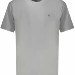 NAPAPIJRI MEN'S SHORT-SLEEVE T-SHIRT GREY