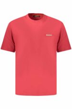NAPAPIJRI MEN'S SHORT-SLEEVED T-SHIRT, RED