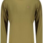 NAPAPIJRI MEN'S LONG-SLEEVED T-SHIRT GREEN