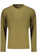NAPAPIJRI MEN'S LONG-SLEEVED T-SHIRT GREEN