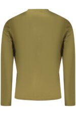 NAPAPIJRI MEN'S LONG-SLEEVED T-SHIRT GREEN - Image 2