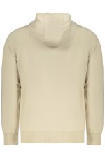 NORWAY 1963 MEN'S BEIGE ZIP-UP SWEATSHIRT - Image 2