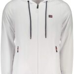 NORWAY 1963 MEN'S WHITE ZIP-UP SWEATSHIRT