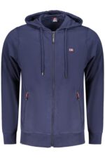 NORWAY 1963 MEN'S BLUE ZIP-UP SWEATSHIRT