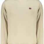 NORWAY 1963 MEN'S BEIGE ZIP-UP SWEATSHIRT
