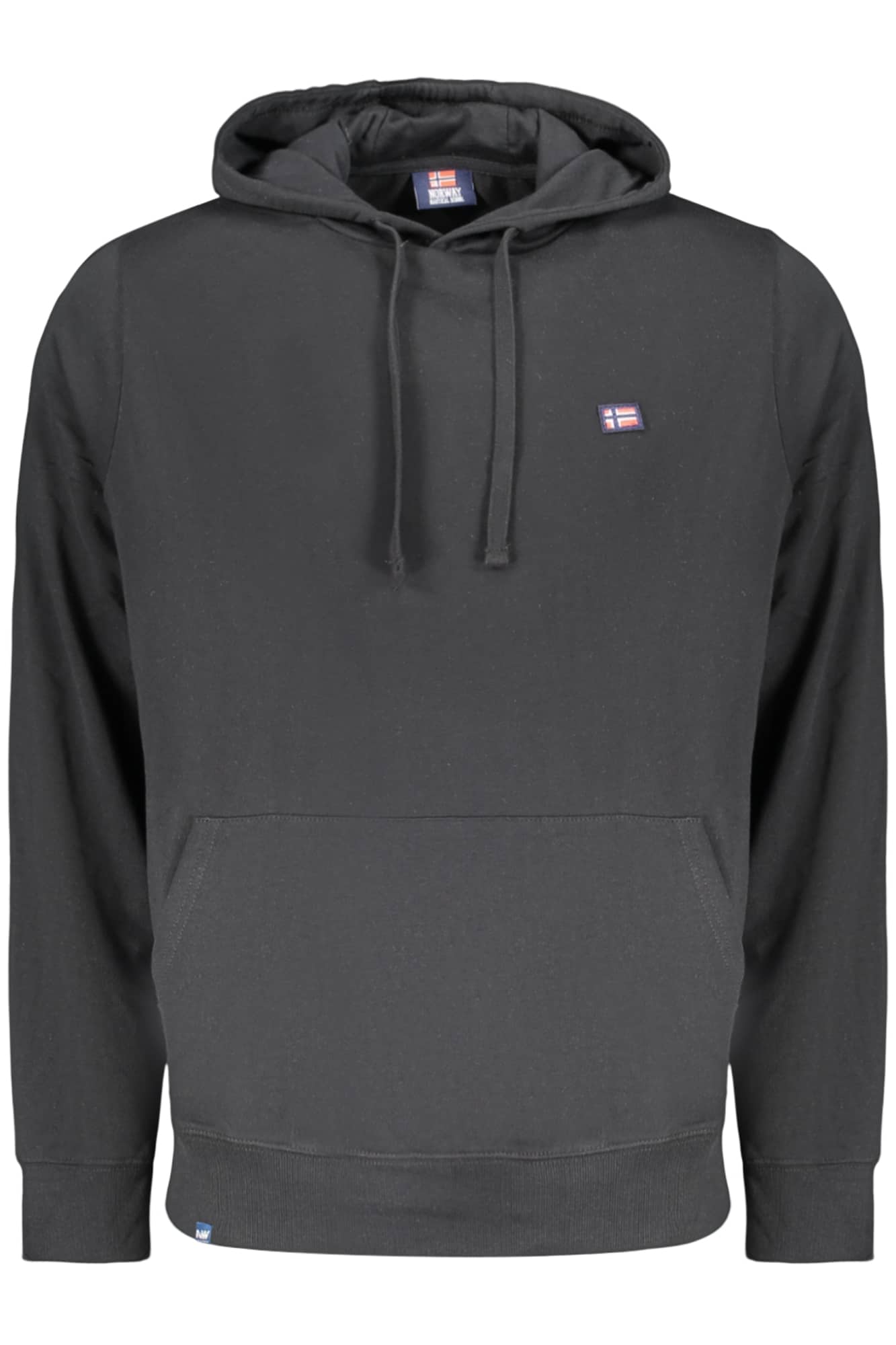 norway1963felpasenzazipuomonero_1 NORWAY 1963 MEN'S BLACK ZIP-UP SWEATSHIRT - Image 1