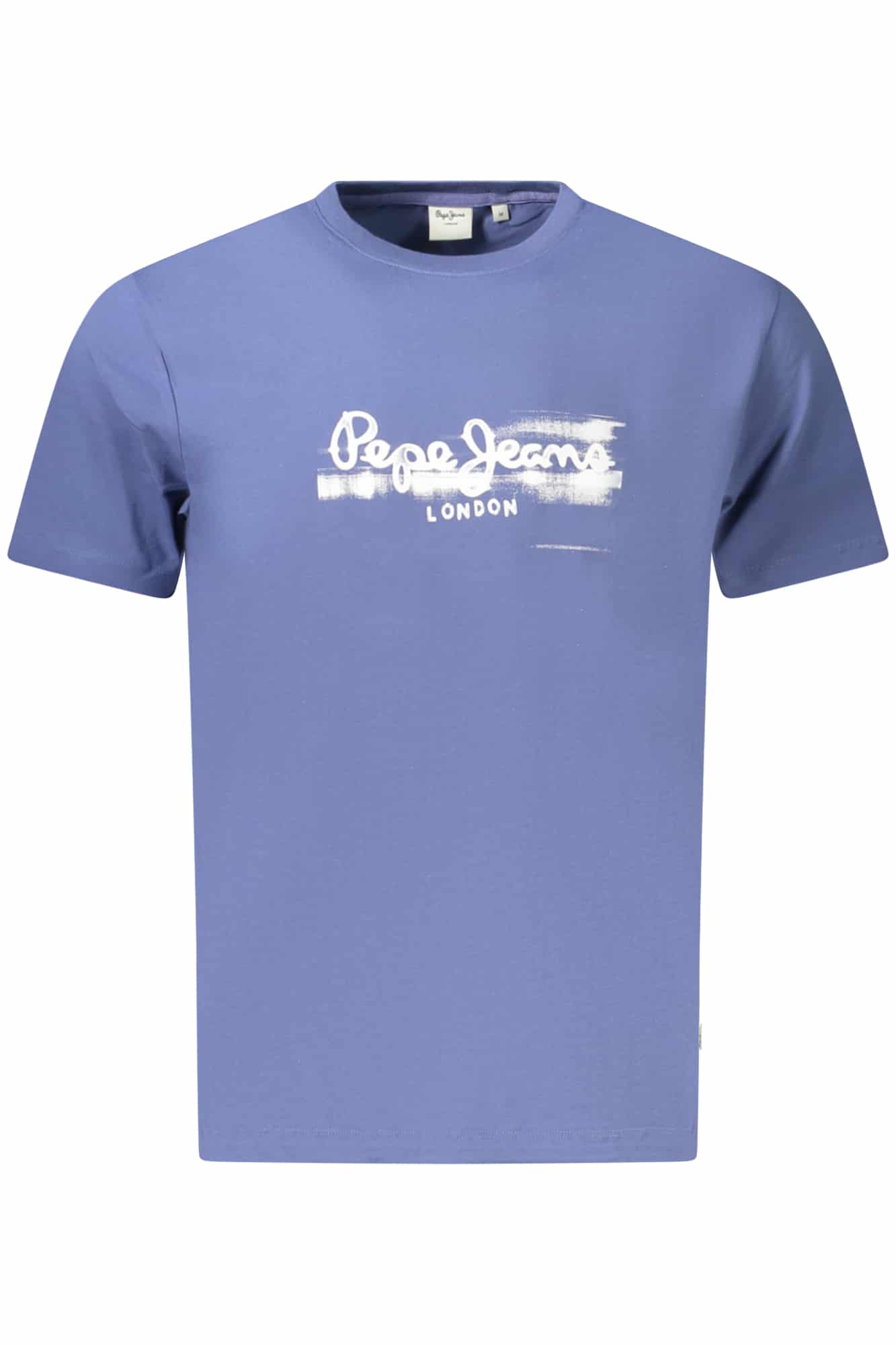 pepejeanst-shirtmanichecorteuomoblu_1 PEPE JEANS MEN'S SHORT-SLEEVED T-SHIRT, BLUE - Image 1