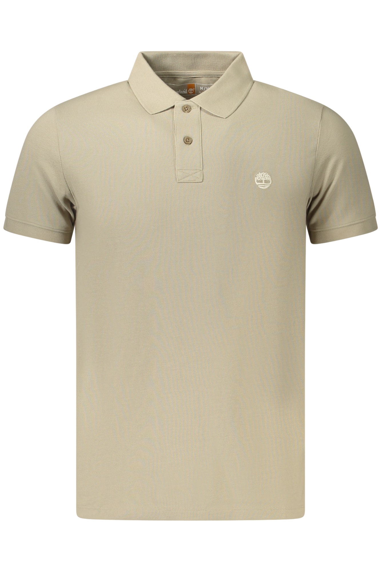 timberlandpolomanichecorteuomobeige_1 TIMBERLAND MEN'S SHORT-SLEEVE POLO SHIRT, BEIGE - Image 1