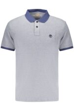 TIMBERLAND MEN'S SHORT-SLEEVE POLO SHIRT, BLUE