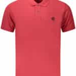 TIMBERLAND MEN'S SHORT-SLEEVE POLO SHIRT, RED