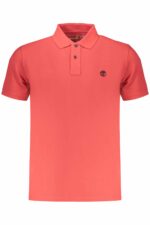 TIMBERLAND MEN'S SHORT-SLEEVE POLO SHIRT, RED