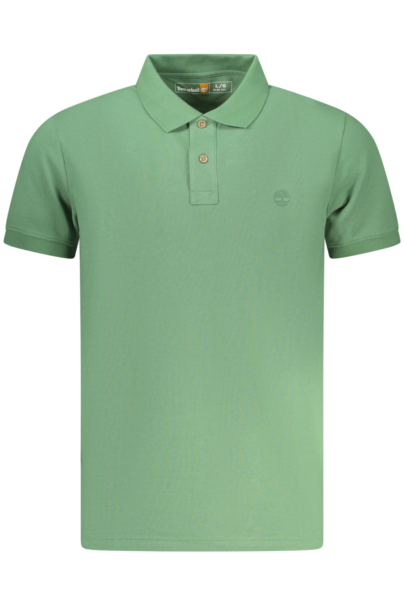 timberlandpolomanichecorteuomoverde_1 TIMBERLAND MEN'S SHORT-SLEEVE POLO SHIRT GREEN - Image 1