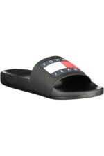 TOMMY HILFIGER MEN'S SLIPPER FOOTWEAR BLACK - Image 2