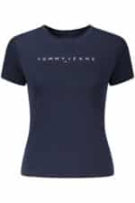 TOMMY HILFIGER WOMEN'S SHORT-SLEEVE T-SHIRT, BLUE
