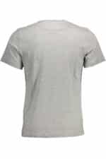 TOMMY HILFIGER MEN'S SHORT SLEEVE T-SHIRT GREY - Image 2