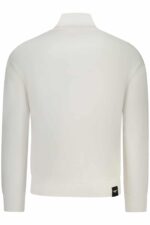MILITARY ACADEMY MEN'S WHITE ZIP-UP SWEATSHIRT - Image 2