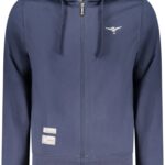 MILITARY ACADEMY MEN'S BLUE ZIP-UP SWEATSHIRT