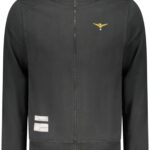 MILITARY ACADEMY MEN'S BLACK ZIP-UP SWEATSHIRT