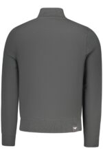 MILITARY ACADEMY MEN'S BLACK ZIP-UP SWEATSHIRT - Image 2