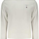 MILITARY ACADEMY MEN'S WHITE ZIP-UP SWEATSHIRT