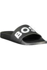 BOSS FOOTWEAR MEN'S BLACK SLIPPER - Image 2