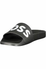 BOSS FOOTWEAR MEN'S BLACK SLIPPER - Image 3