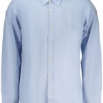 BOSS MEN'S LONG-SLEEVED SHIRT, BLUE