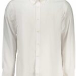 BOSS MEN'S LONG-SLEEVED WHITE SHIRT