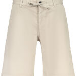 BOSS MEN'S BEIGE BERMUDA SHORTS