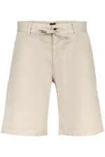 BOSS MEN'S BEIGE BERMUDA SHORTS